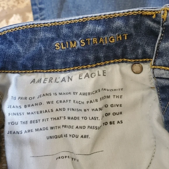 AMERICAN EAGLE OUTFITTERS MEN'S JEANS - Picture 11 of 13